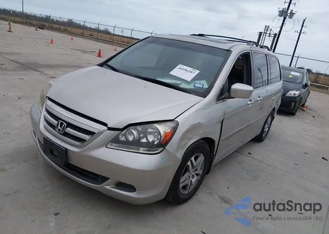 2006 Honda Odyssey Ex-L from USA, damaged, VIN 5FNRL38756B448181